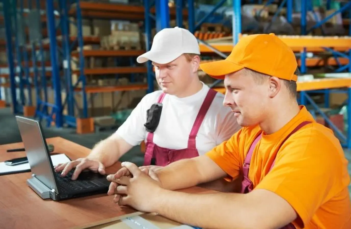 Empowered warehouse workers.