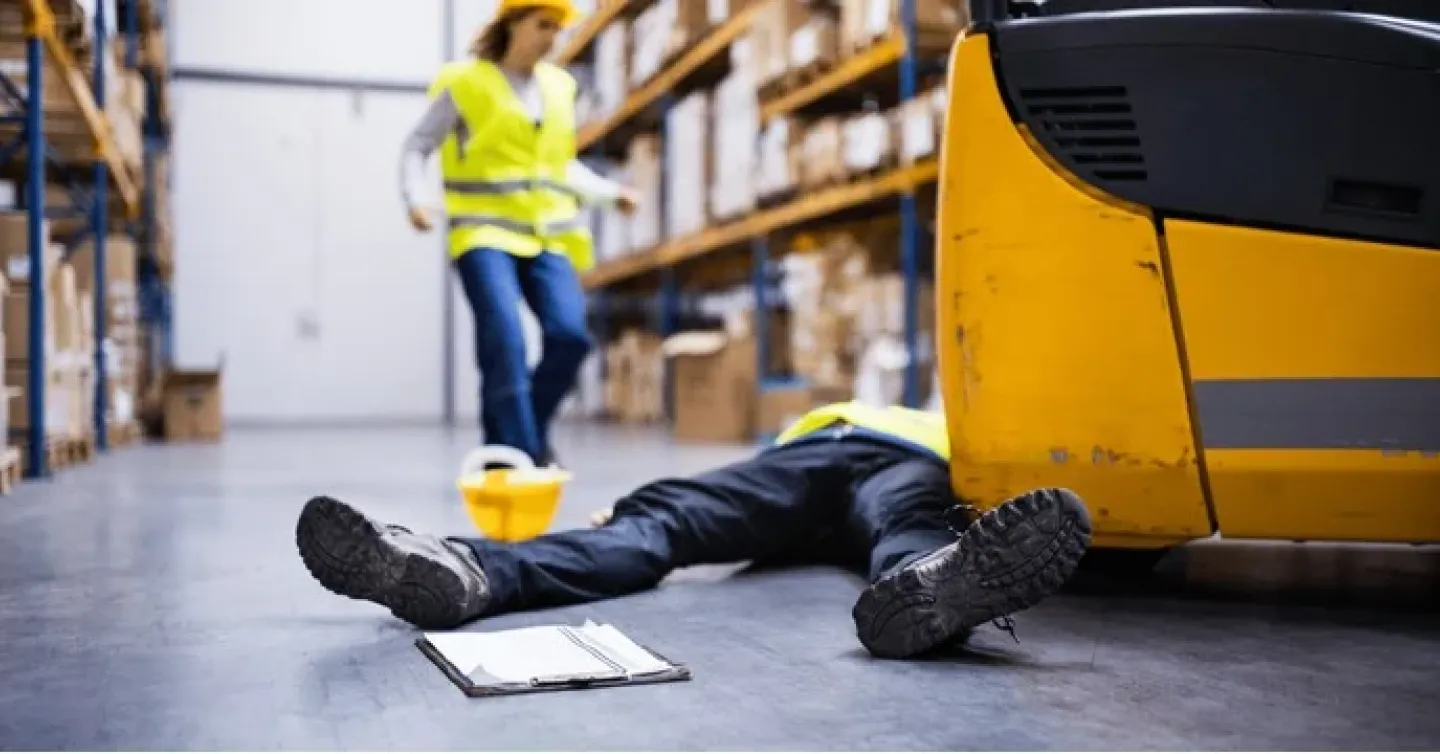 Warehouse Equipment - Heavy Equipment Accidents