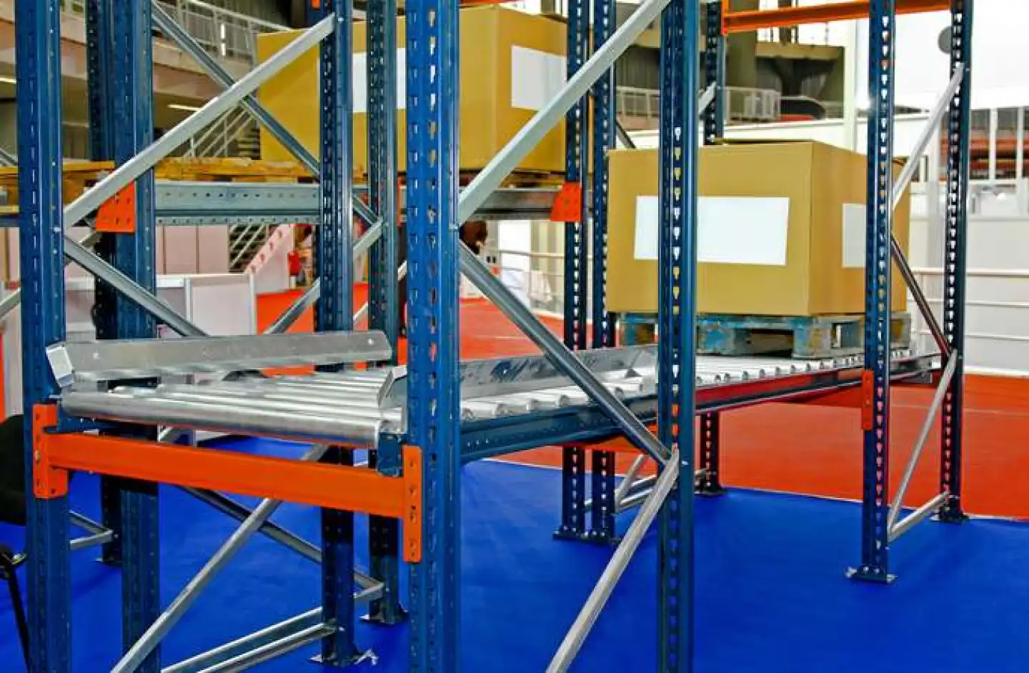 Warehouse Racking System - Pallet Flow