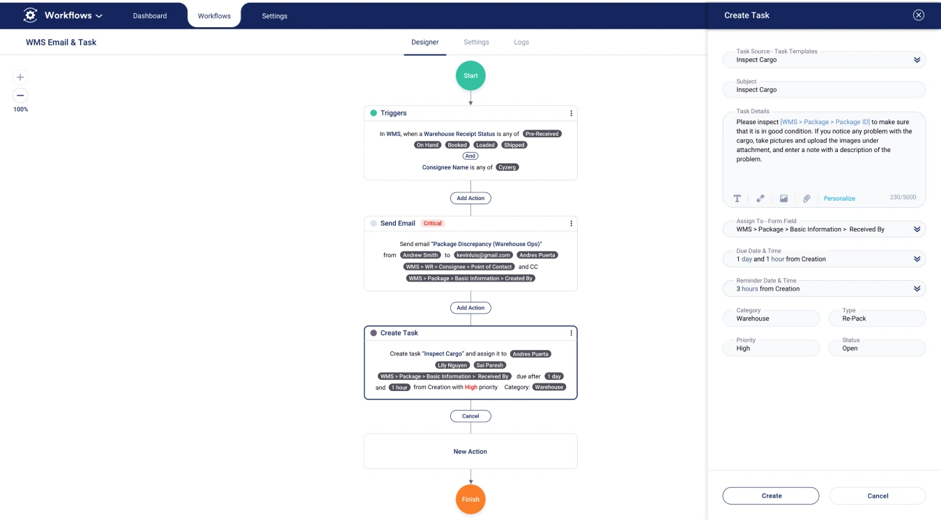 Automate the Creation and Assignment of Tasks.